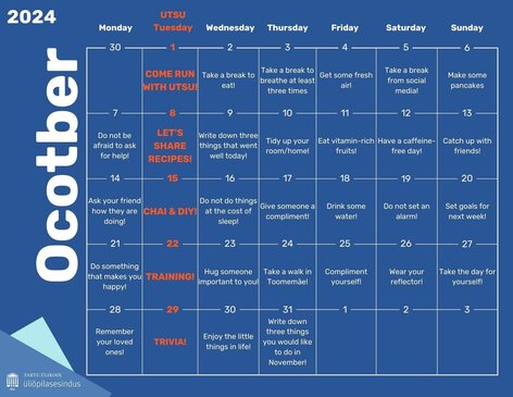 Picture of a calendar.