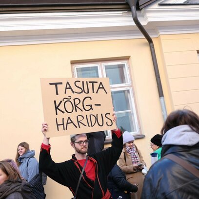 Protest Tallinnas